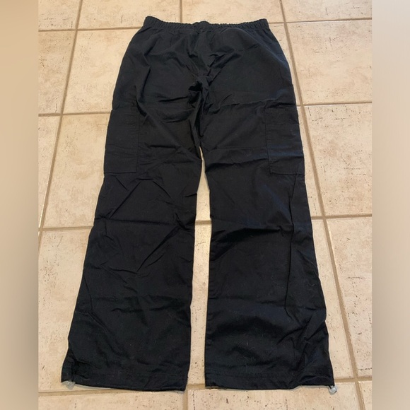 Cherokee Workwear Black Cargo Scrub Pants Sz M - Picture 7 of 8